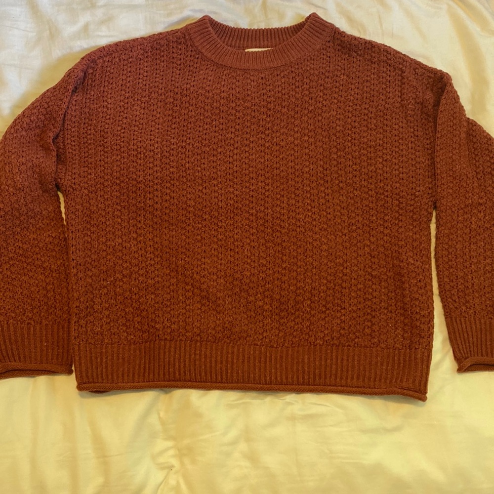 Red sweater